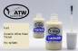 Preview: Ford, Ceramic White Pearl Tricoat, F6 / M7085: 20ml Lackstift + 20ml Klarlack - Set, von ATW Autoteile West.